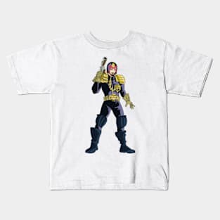 Judge Dredd Unmasked Kids T-Shirt